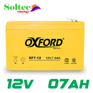 BATERIA OXFORD DE 7 AH - AMARRILLO