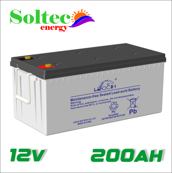 BATERIA TECSOL LEOCH DE 200 AH