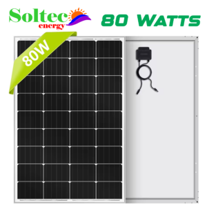 PANEL SOLAR DE 80 W